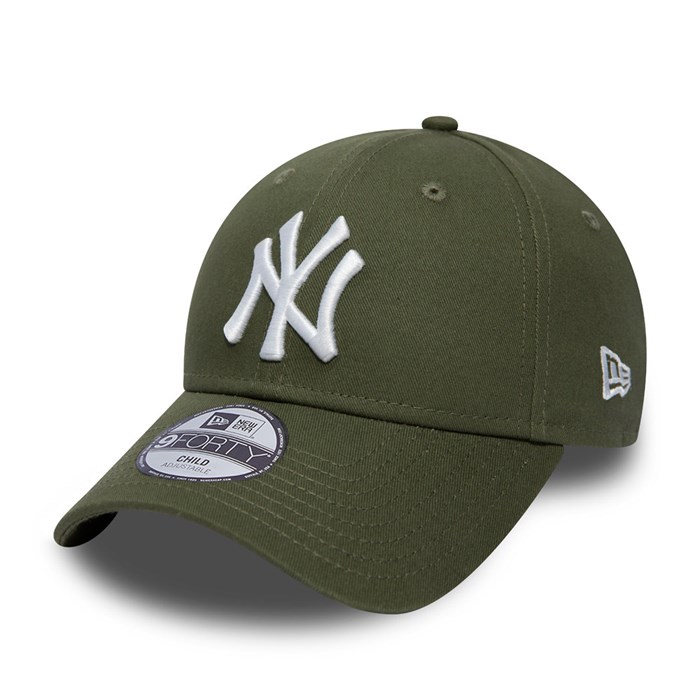 New York Yankees Lapset 9FORTY Lippis Khaki - New Era Lippikset Verkossa FI-394750